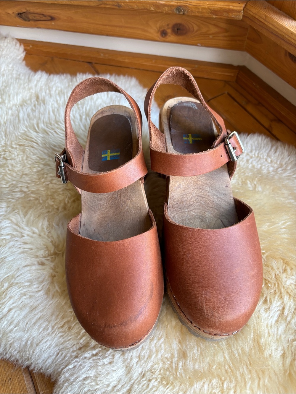 Swedish Wooden Clogs - Picture 2 of 9